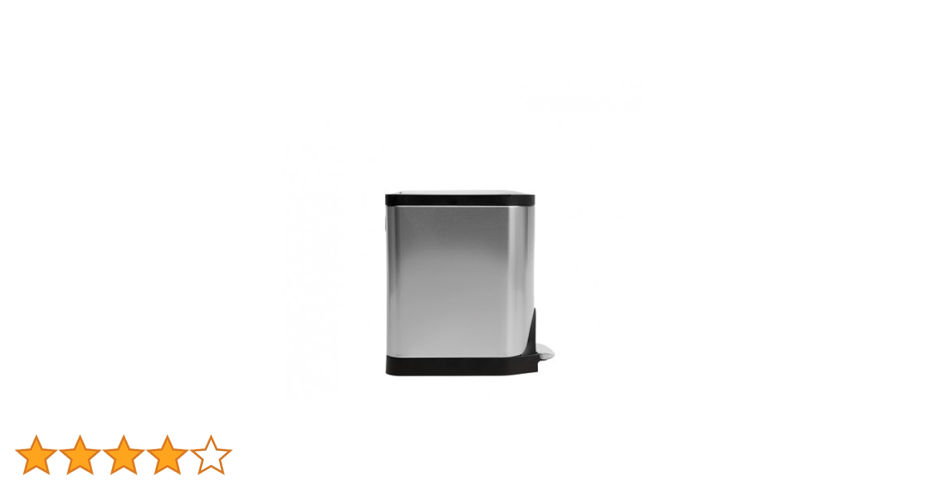 simplehuman バタフライリッド ゴミ箱 ダストボックス H120 Amazon｜simplehumanバタフライステップダストボックス 20L